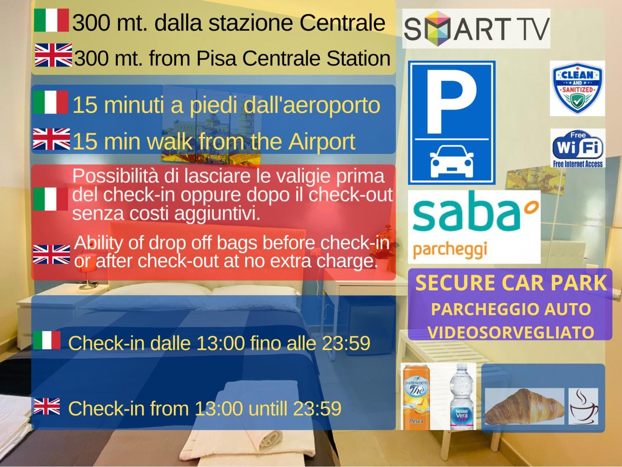 Hello Pisa B&B エクステリア 写真
